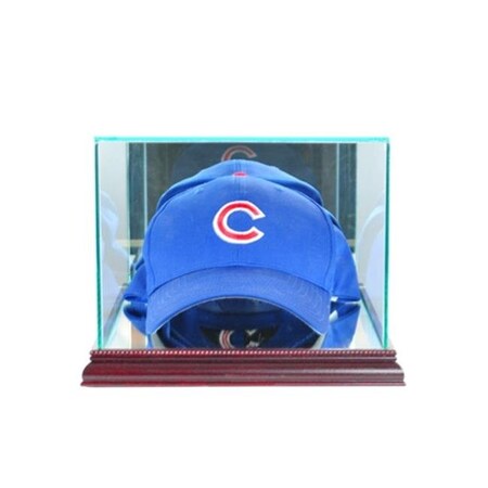 Perfect Cases Perfect Cases CAP-C Cap & Hat Display Case; Cherry CAP-C